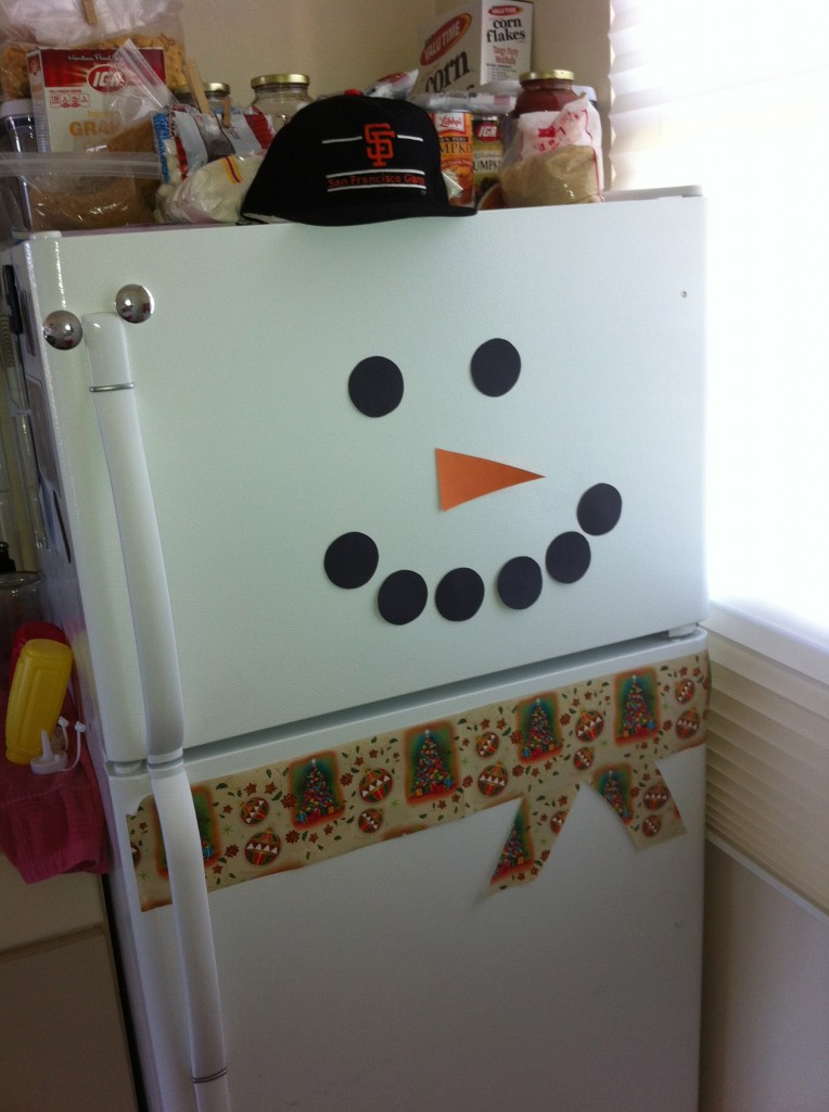Snowman Refrigerator Craft – Growing Weisser